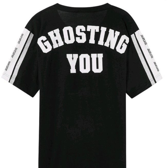 Victoria's Secret Pink Bling Halloween Tee Ghostin - Picture 4 of 4